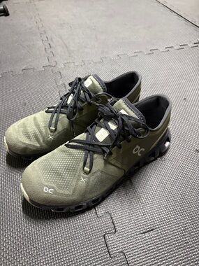 On Running Cloud Men’s Running / Training Shoes - Olive/Black